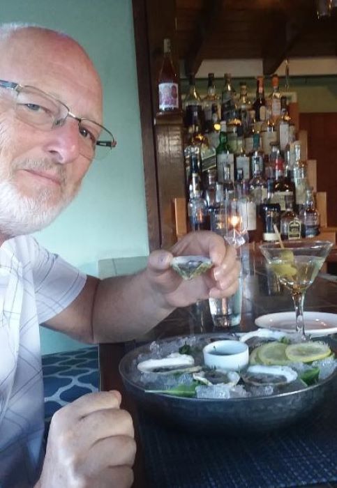 Craig Brauns 70th: St. John USVI:

Oysters and a Martini or Two